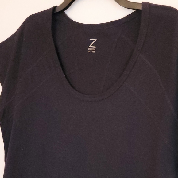 Z by Zella Black Active Short Sleeve Tee womens size xl - Picture 3 of 9